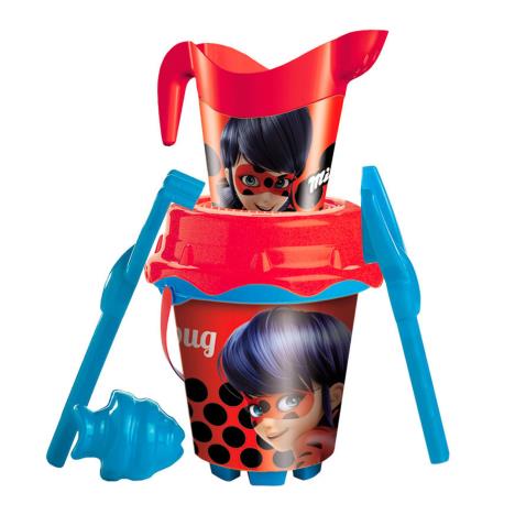 Miraculous Ladybug Beach Bucket & Accessories  £7.99