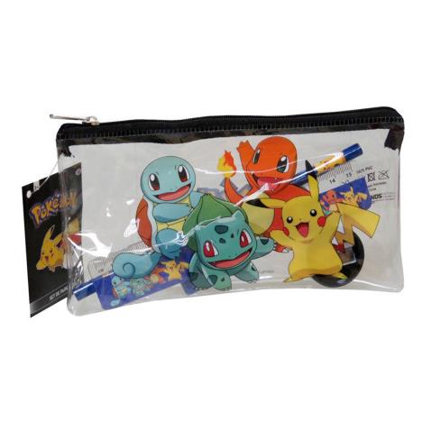 Pokemon Clear Filled Pencil Case (8426842051086) - Character Brands