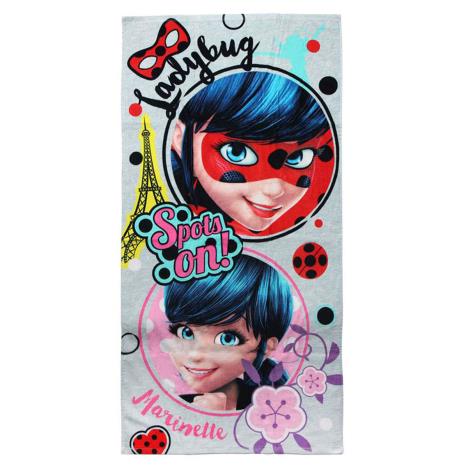 Miraculous Ladybug Spot On Beach Towel  £13.99