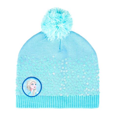 Disney Frozen Elsa Sequin Winter Bobble Hat  £11.99