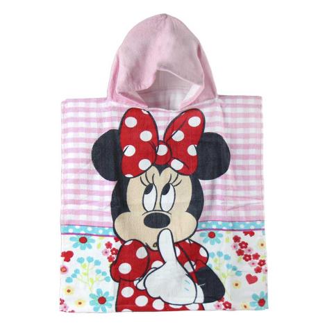 Minnie Mouse Hooded Bath Beach Towel Poncho  £11.99