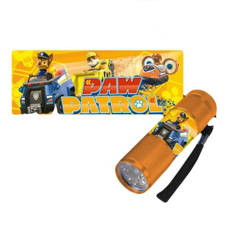 Paw Patrol LED Yellow Flashlight Torch  £4.99