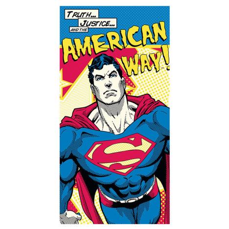 DC Comics Superman American Way Beach Towel  £6.49