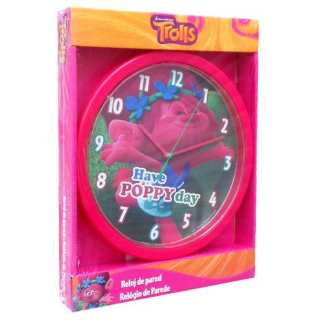 Trolls Have a Poppy Day Wall Clock  £6.49