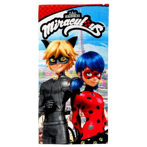 Miraculous Ladybug & Cat Noir Beach Towel  £10.99