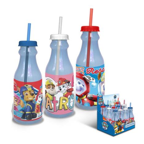 Paw Patrol Plastic Milk Bottle Tumbler With Straw  £2.69