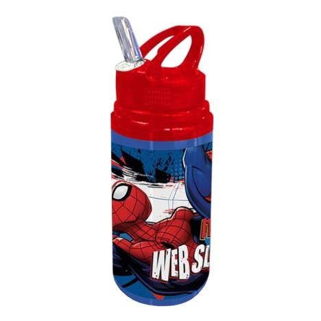 Spiderman Dark Blue Aluminium Water Bottle  £5.99