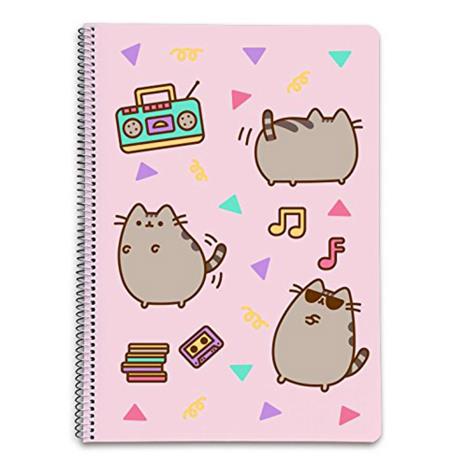 Pusheen Favourite Music A4 Spiral Notebook  £4.99