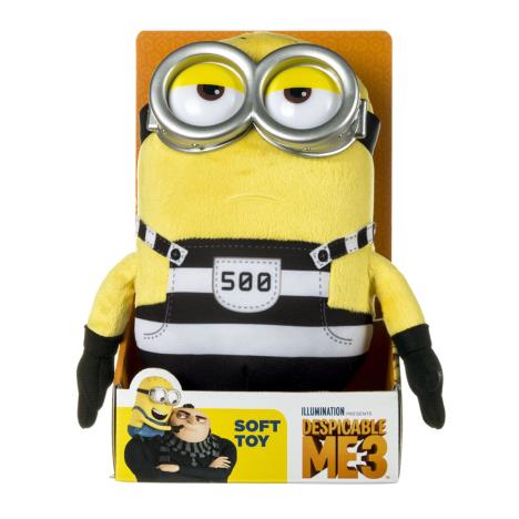 Minion Tom In Jail Medium Plush Soft Toy (9075B) - Character Brands