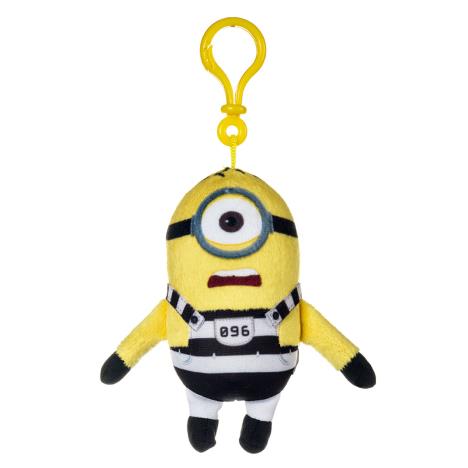 Minion Stuart In Jail Plush Bag Clip  £5.99