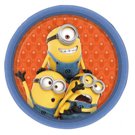 Large Minions Paper Plates (Pack of 8)  £3.49
