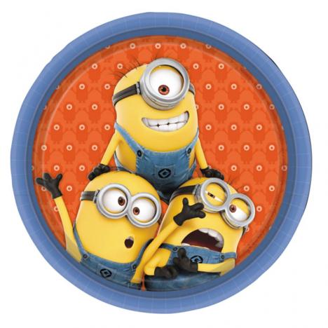 Minions Paper Plates (Pack of 8)  £2.99