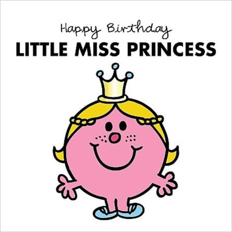 3D Holographic Little Miss Princess Mr Men Birthday Card  £3.59