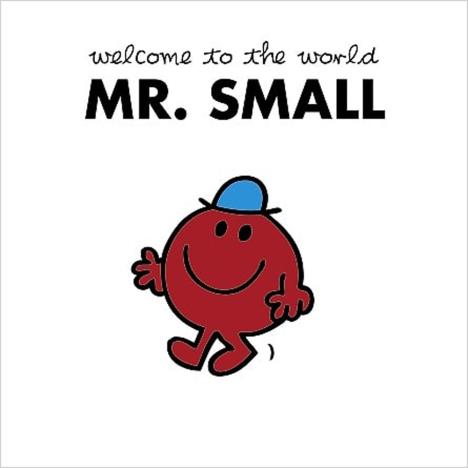 3D Holographic Mr Small Mr Men New Baby Boy Card  £3.59