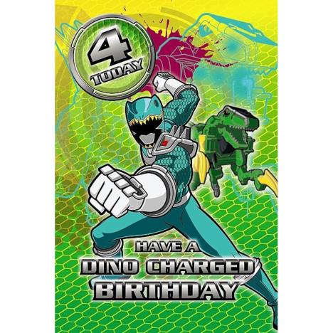 4th Birthday Power Rangers Birthday Card (AP1MS001 ...