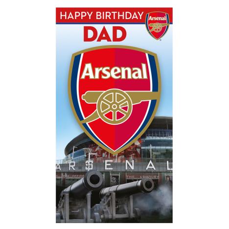 Dad Arsenal Badge Birthday Card  £2.45