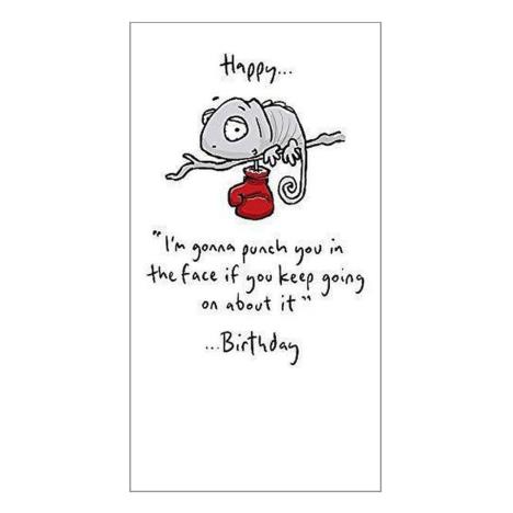 Happy Birthday Leon Humour Birthday Card  £2.19