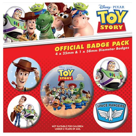 Disney Toy Story Badge Pack  £2.99