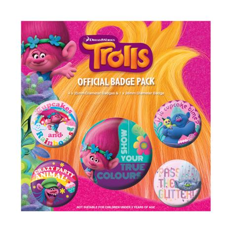 Trolls True Colours Badge Pack  £2.99