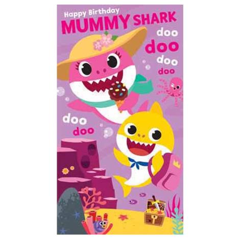 Mummy Shark Baby Shark Birthday Card  £2.45