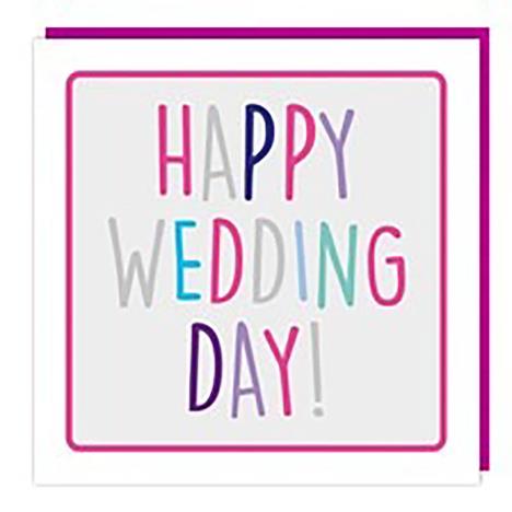 Jelly Bean Happy Wedding Day Card   £2.95