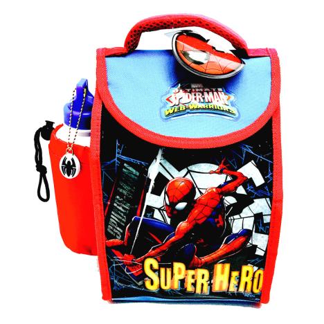 Spiderman Large Deluxe Lunch Bag & Bottle Set  £7.99