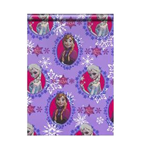 Disney Frozen Anna & Elsa Purple 2m Roll Wrap  £0.99