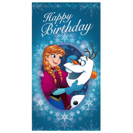 Disney Frozen Anna & Olaf Happy Birthday Card  £0.99