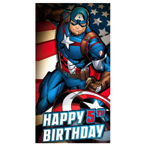 5th Birthday Marvel Avengers Birthday Card  £0.99