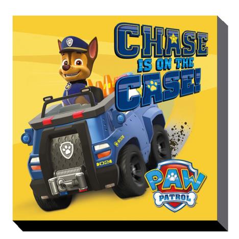 Paw Patrol Chase On The Case Canvas Print (30cm x 30cm)   £9.99