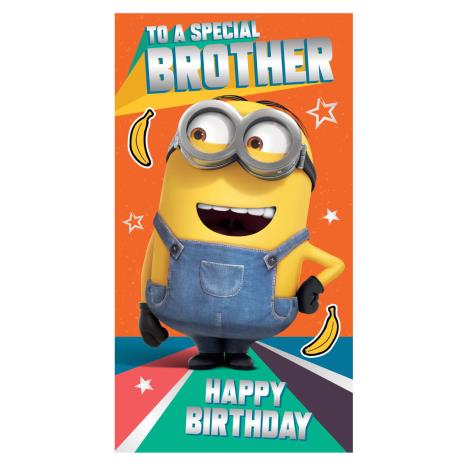 Brother Minion Birthday Card   £2.45