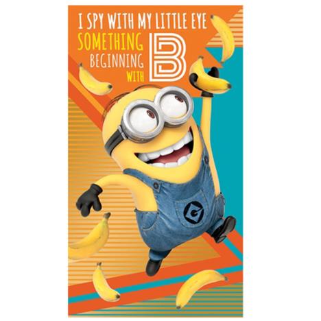 Depicable Me 3 Minions Bananas Birthday Card  £2.45