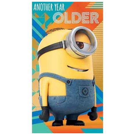 Another Year Older Minions Birthday Card  £2.45