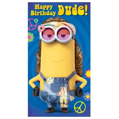 Minions Dude Happy Birthday Card  £2.45