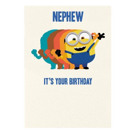 Nephew Minions Birthday Card  £1.99
