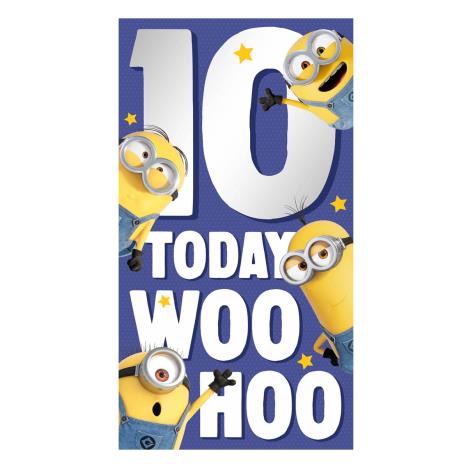 10 Today Minions 10th Birthday Card  £2.45