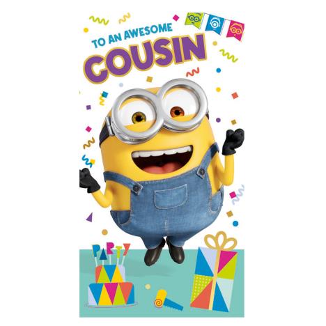 Awesome Cousin Minions Birthday Card  £2.10