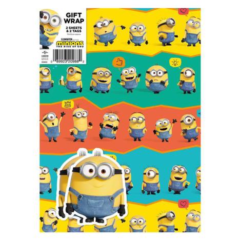 Minions Rise Of Gru Gift Wrap & Tags  £1.79