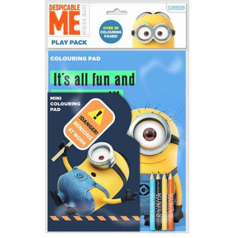 Minions Colouring Play Pack  £1.79