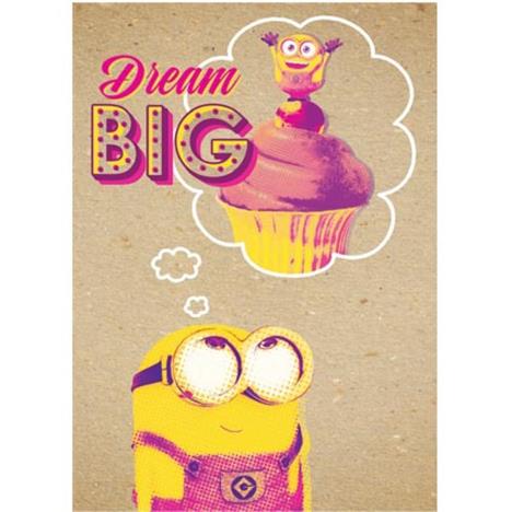 Despicable Me Crafty Minions Dream Big Birthday Card  £1.75