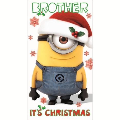 Brother Minions Christmas Card  £2.10