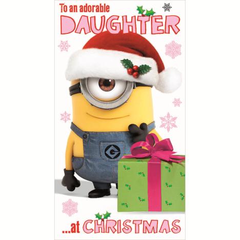 Daughter Minions Christmas Card  £2.10