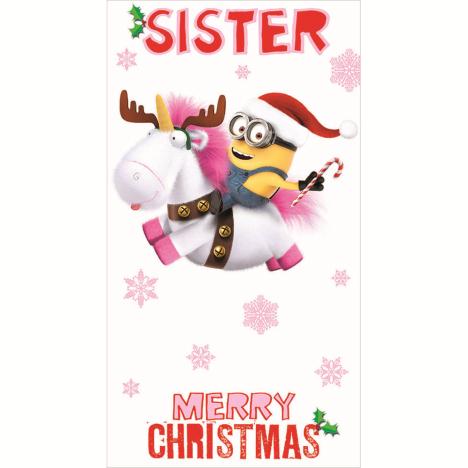 Sister Minions Christmas Card  £2.10