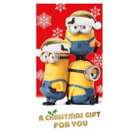 Minions A Gift For You Christmas Money Gift Wallet  £1.65