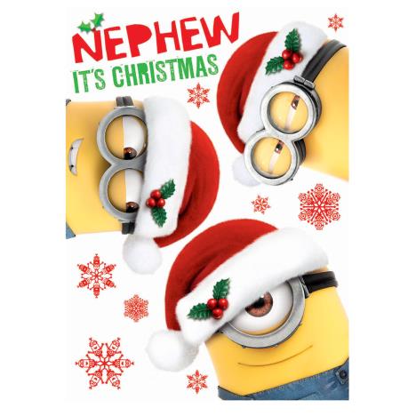 Minions Nephew Christmas Card  £1.65