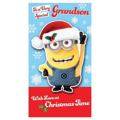 Minions Grandson Christmas Card  £2.39