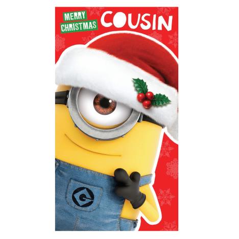 Minions Cousin Christmas Card  £2.10
