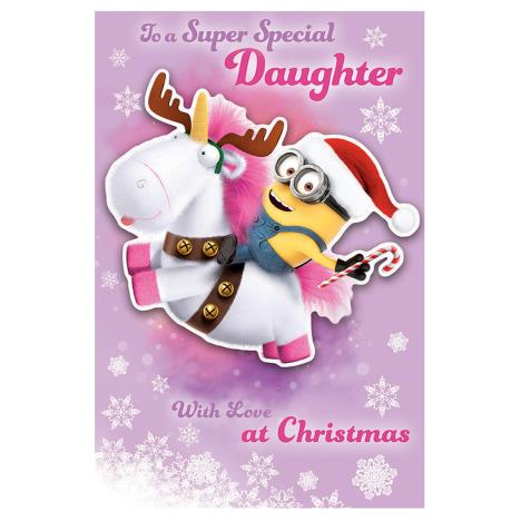 Despicable Me Minions Special Daughter Christmas Card  £2.39