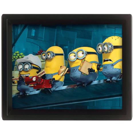 3D Minions Collectors Limited Edition Framed Picture   £9.99