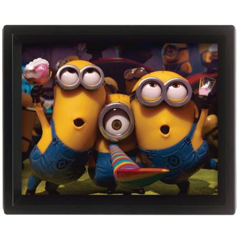 3D Minions Party Collectors Limited Edition Framed Picture   £9.99